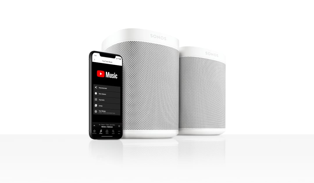 Sonos voegt YouTube Music ondersteuning toe